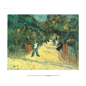 Entrance to the Public Garden in Arles, 1888 Reproducere, Vincent van Gogh, (30 x 24 cm)