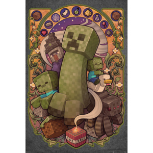 Minecraft - Creeper Nouveau Poster, (61 x 91,5 cm)