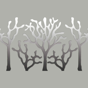 Tree Abstract Fototapet, (254 x 184 cm)