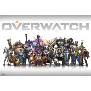 Overwatch - Characters Centred Poster, (91.5 x 61 cm)