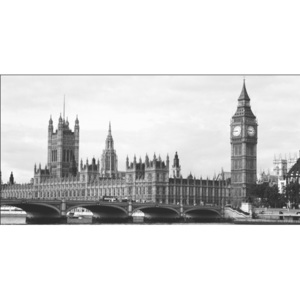 London - Houses of Parliament and Big Ben Reproducere, ALAN SCHEIN PHOTOGRAPHY, (100 x 50 cm)