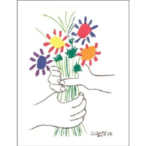 Bouquet Reproducere, Pablo Picasso, (60 x 80 cm)