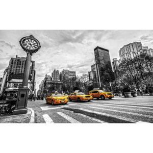 New York City Cabs Fototapet, (368 x 254 cm)