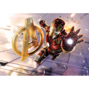 Marvel Avengers Fototapet, (416 x 254 cm)