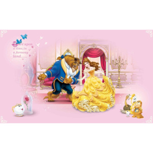 Disney Princesses Beauty Beast Fototapet, (211 x 90 cm)