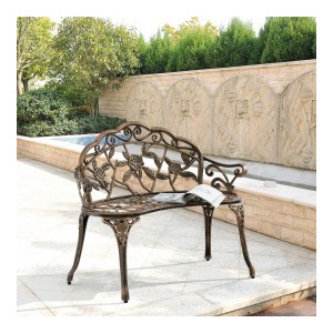 BAM7 - Banca fonta gradina, terasa, balcon, spatiu verde - Bronz