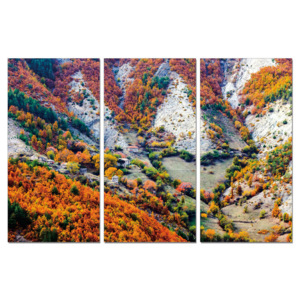 Color mountainous landscape Tablou, (90 x 60 cm)