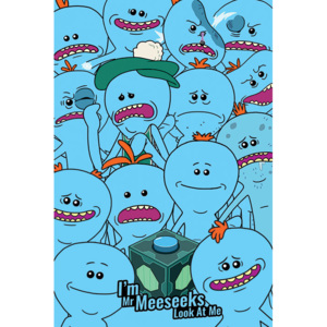 Rick and Morty - Mr. Meeseeks Poster, (61 x 91,5 cm)