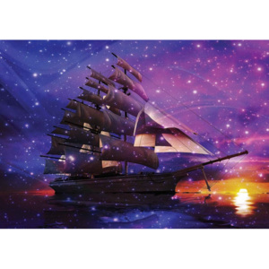 Sailing Ship Fototapet, (416 x 254 cm)