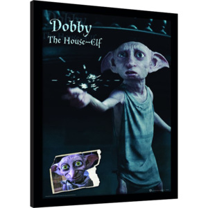Harry Potter - Dobby Afiș înrămat