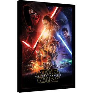 Star Wars Episode VII: The Force Awakens - Rey Tri Tablou Canvas, (60 x 80 cm)