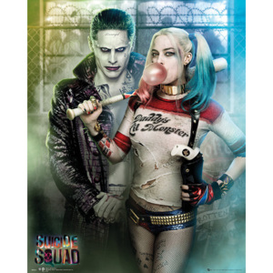 Suicide Squad - Joker And Harley Quinn Poster, (40 x 50 cm)