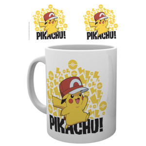 Pokemon - Ash Hat - Pikachu Cană