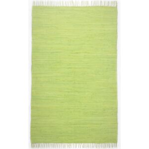 Covor Unicolor Dondo, Bumbac, Verde, 120x180