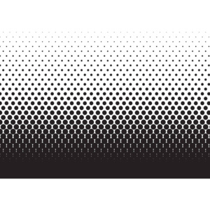 Abstract Black Black Dots Fototapet, (211 x 90 cm)