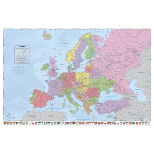 Harta politica a Europei Poster, (91,5 x 61 cm)