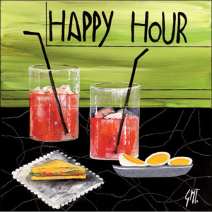 Happy Hour Reproducere, Maria Teresa Gianola, (30 x 30 cm)