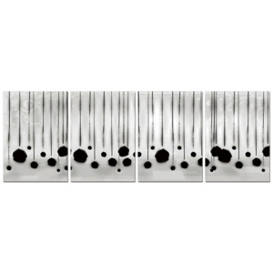 Modern Design - Hanging Balls Tablou, (200 x 70 cm)