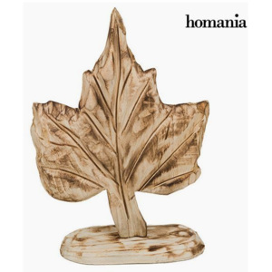 Figură Decorativă Frunză Lemn by Homania