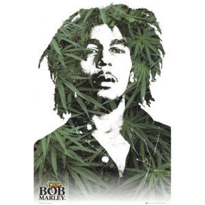 Bob Marley - leaves Poster, (61 x 91,5 cm)