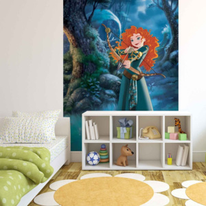 Disney Princesses Merida Brave Fototapet, (206 x 275 cm)