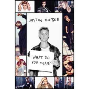 Justin Bieber – Grid Poster, (61 x 91,5 cm)