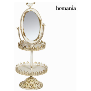 Decor central pentru masă cu tăvi și oglindă - Art & Metal Colectare by Homania