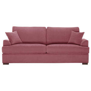 Canapea cu 3 locuri Jalouse Maison Irina, roz