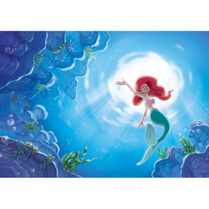 Disney Little Mermaid Ariel Fototapet, (254 x 184 cm)