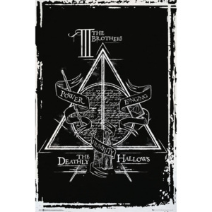 Harry Potter - Deathly Hallows Graphic Poster, (61 x 91,5 cm)