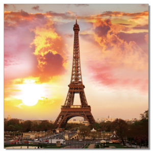 Paris - Eiffel tower Tablou, (120 x 120 cm)