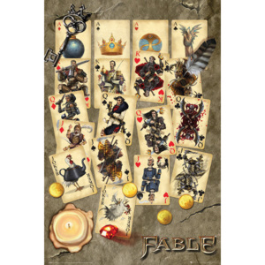 Fable - Playing Cards Poster, (61 x 91,5 cm)