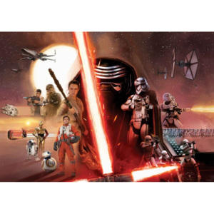 Star Wars Force Awakens Fototapet, (416 x 254 cm)