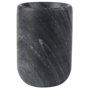 Vază din marmură Zuiver Cup, negru