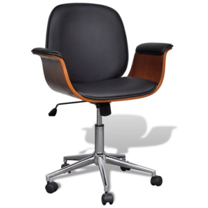 Scaun birou cu înălțime reglabilă din piele artificială