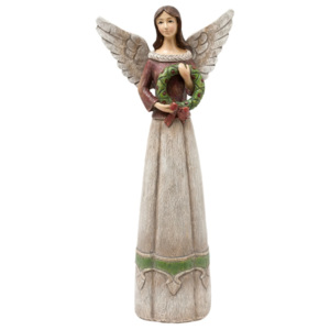 Statuetă Clayre & Eef Christmas Angel, 33 cm