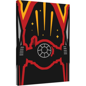 Star Wars Episode VII: The Force Awakens - X-Wing Icon Tablou Canvas, (60 x 80 cm)
