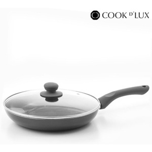 Tigăi Ceramice Cook D'Lux (5 piese)Gri