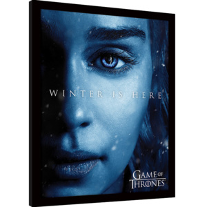 Game Of Thrones - Winter is Here - Daenerys Afiș înrămat