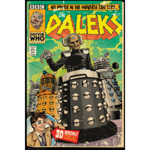 Doctor Who - Daleks Comic Poster, (61 x 91,5 cm)