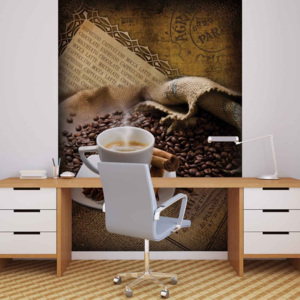 Coffee Beans Fototapet, (206 x 275 cm)
