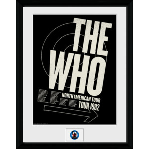 The Who - Tour 82 Afiș înrămat