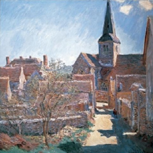 Bennecourt, 1885 Reproducere, Claude Monet, (80 x 60 cm)