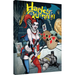 Harley Quinn - Hammer Tablou Canvas, (60 x 80 cm)