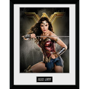 Justice League Movie - Wonder Woman Solo Afiș înrămat