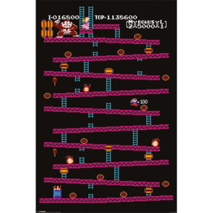 Donkey Kong - NES Poster, (61 x 91,5 cm)