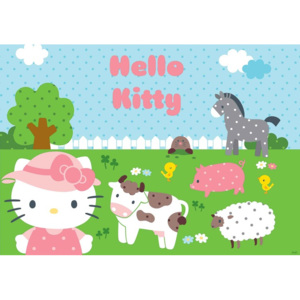 Hello Kitty Fototapet, (254 x 184 cm)
