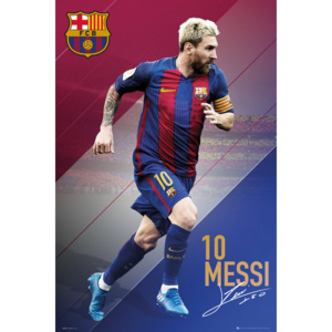 Barcelona - Messi 16/17 Poster, (61 x 91,5 cm)