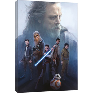 Star Wars The Last Jedi - Hope Tablou Canvas, (60 x 80 cm)