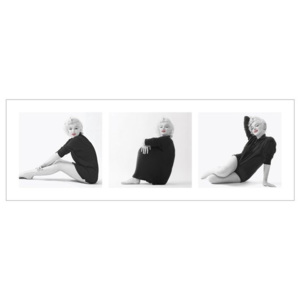 Marilyn Monroe - Sweater Triptych Reproducere, (95 x 33 cm)